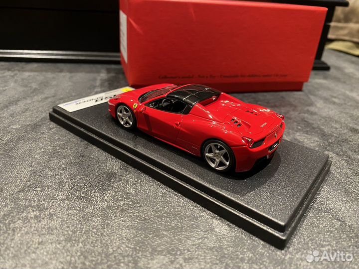 Looksmart Ferrari 458 spider 1/43