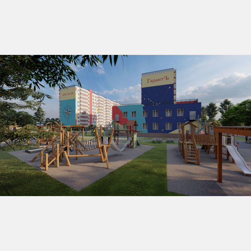 2-к. квартира, 74,4 м², 1/10 эт.