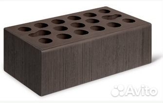 Кирпич облицовочный kerma шоколад бархат 1нф