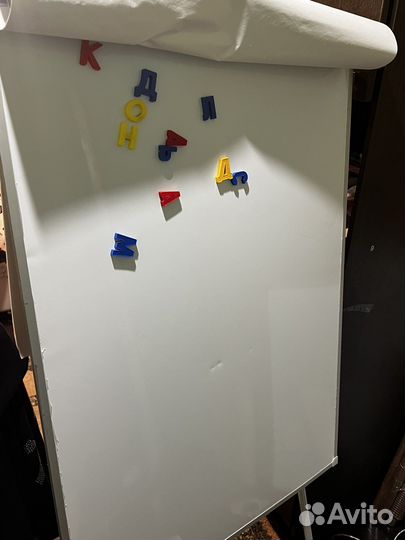 Доска флипчарт маркерная с бумагой