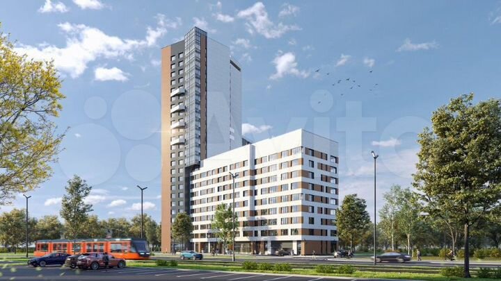 2-к. квартира, 67 м², 2/9 эт.