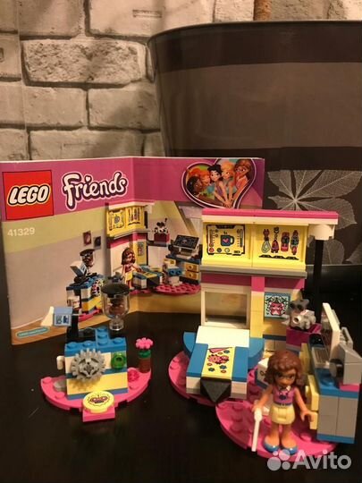 Lego Friends комнаты девочек