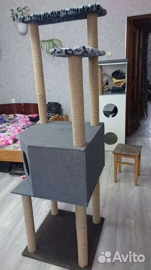 Когтеточка с домиком новая