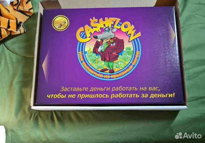 Настольная игра Cashflow с Premium полем *4 мм