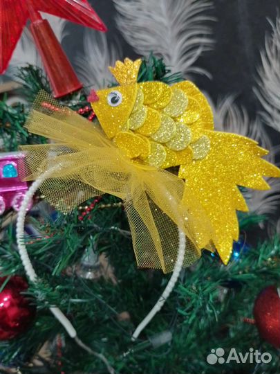 Ободок золотая рыбка