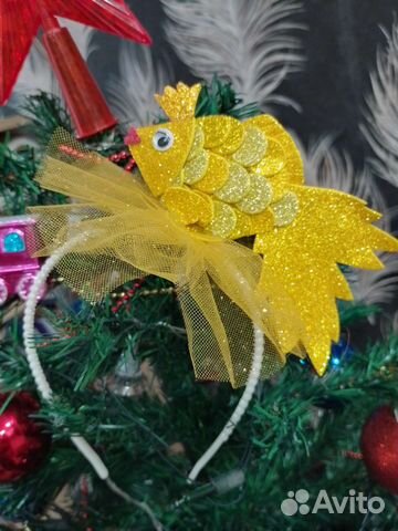 Ободок золотая рыбка