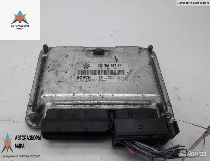 Блок управления двигателем seat Toledo 2 2001