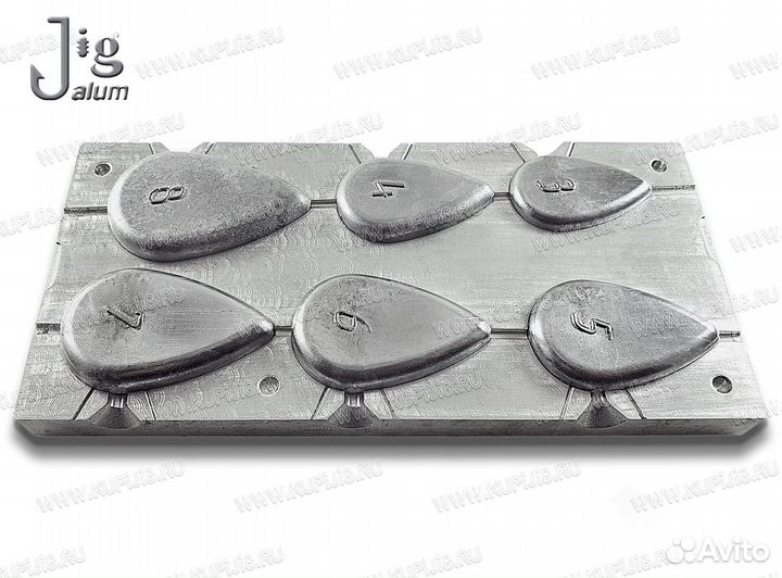 Форма для литья грузил 