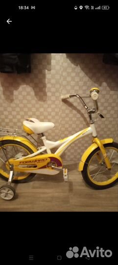 Детский велосипед бу 16