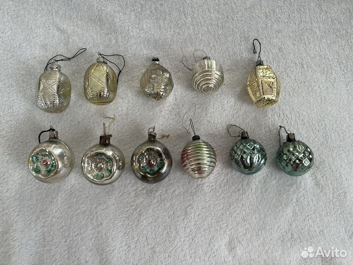 Елочные игрушки СССР