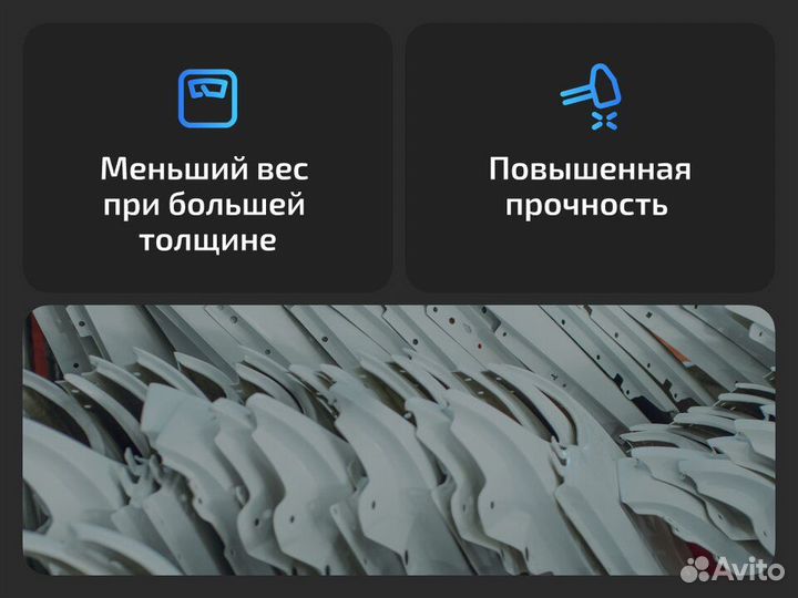 Переднее крыло для Opel Meriva A 2003-2010