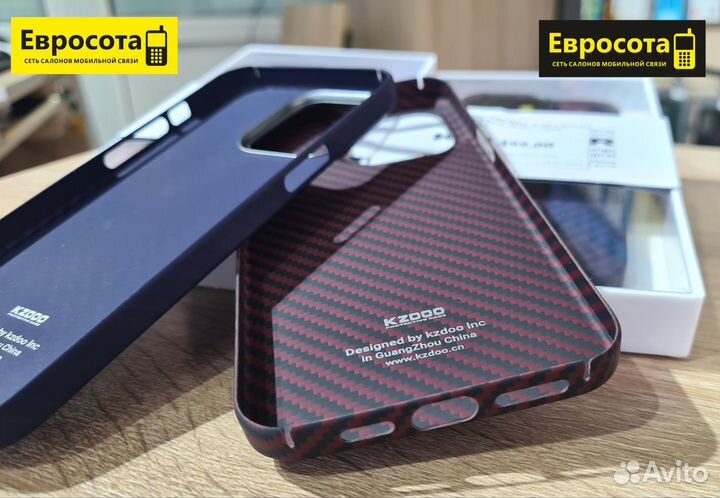 Кевларовые ультратонкие чехлы K-zooo на iPhone