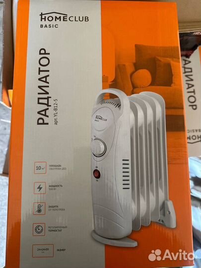 Масляный обогреватель 5 секций