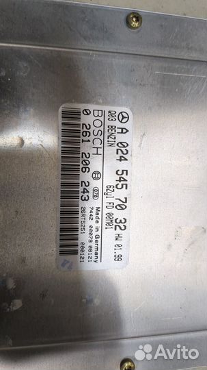 Блок управления двигателем Mercedes S W220, 2000