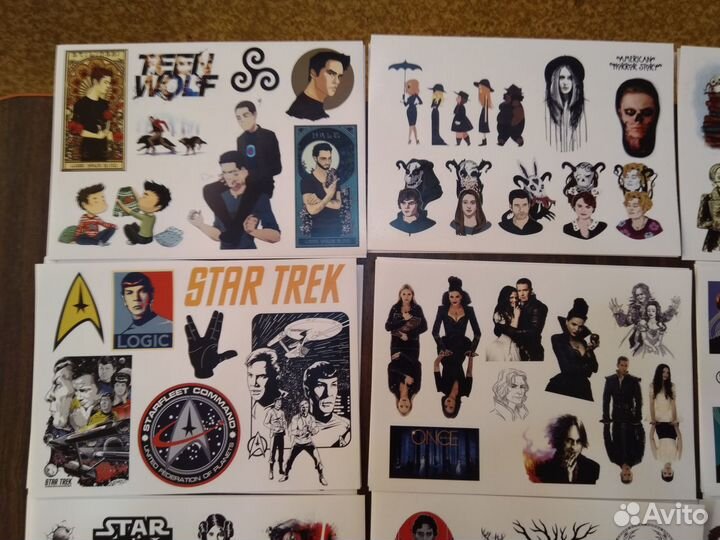 Стикеры \ наклейки по фильмам и сериалам