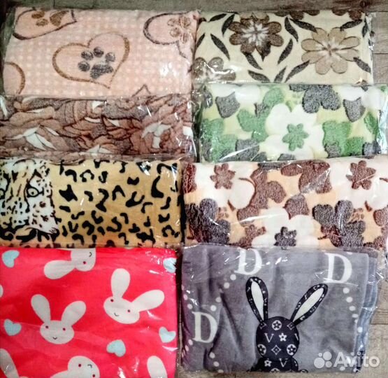 Пледы/флис, бамбук