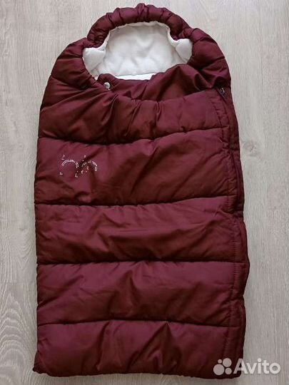 Зимний конверт в коляску