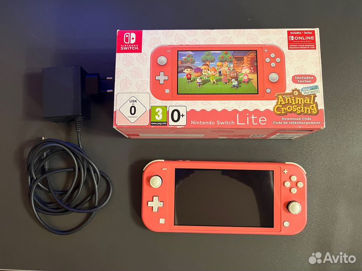 Nintendo switch lite 32gb + 32gb SD
