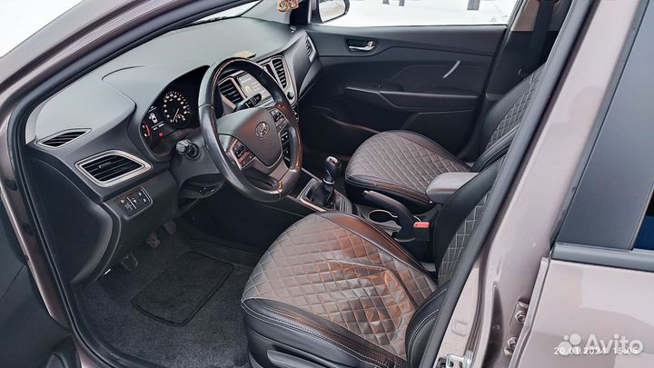 Hyundai Solaris 1.6 МТ, 2019, 78 000 км