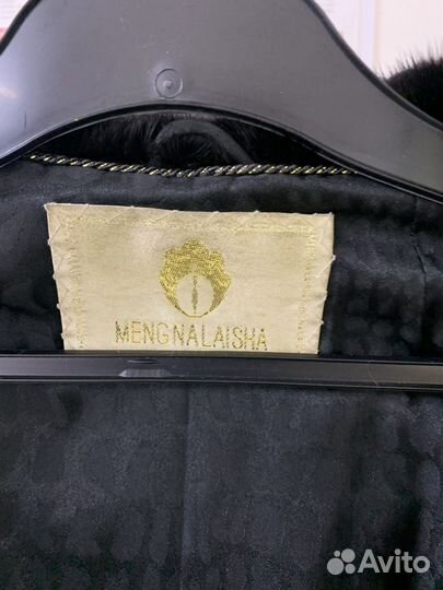 Шуба норковая 48 50 черная