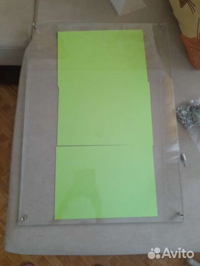 Интерьерная рамка оргстекло