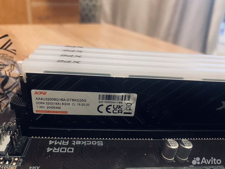 Ryzen 7 5700x B550 gaming X V2 32gb комплект