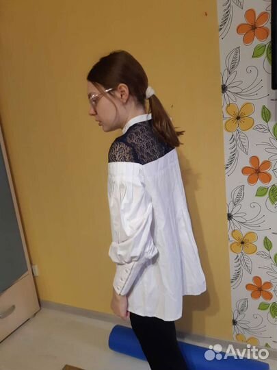 Школьная блузка 134 140