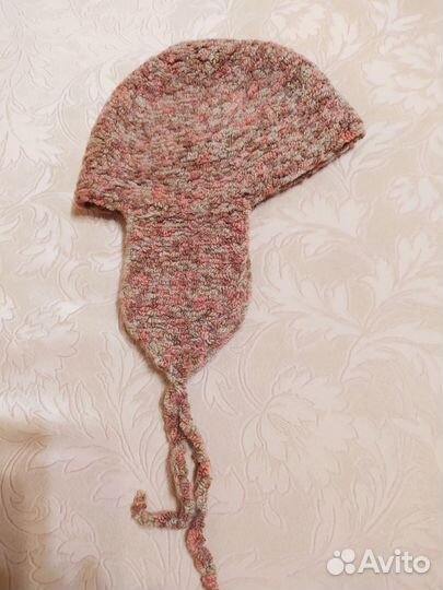 Шапка ушанка с ушками молодежная 56 размер