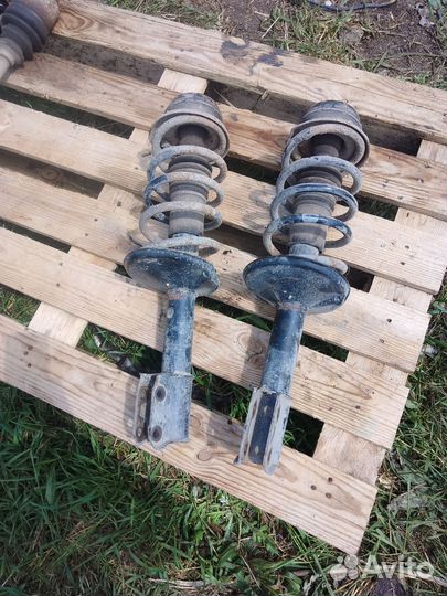 Амортизаторы передние renault logan 1