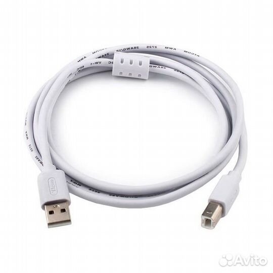 Кабель USB 2.0 AM/BM для принтера, сканера, 2.1 м