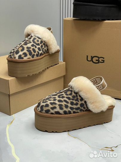 Тапочки UGG Funkette На Резинке Размеры 36-40