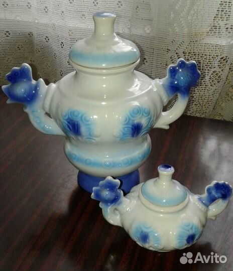 Набор заварочных чайников Петушки (2 шт.)