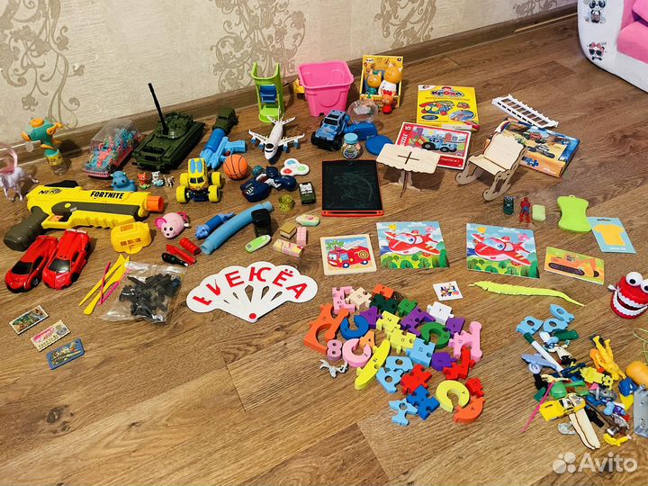 Игрушки пакетом