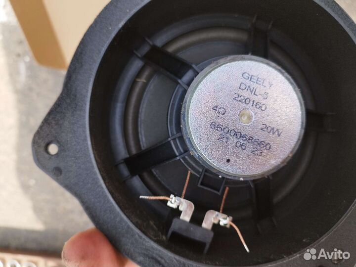 Оригинальные динамики Geely atlas pro