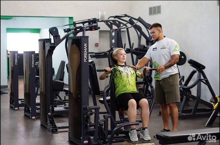 Карта Алга фитнес в деме