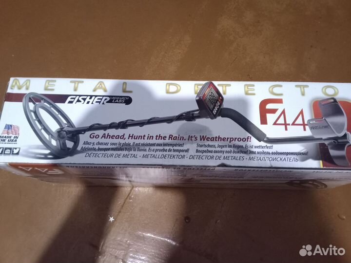 Металлоискатель fisher f44
