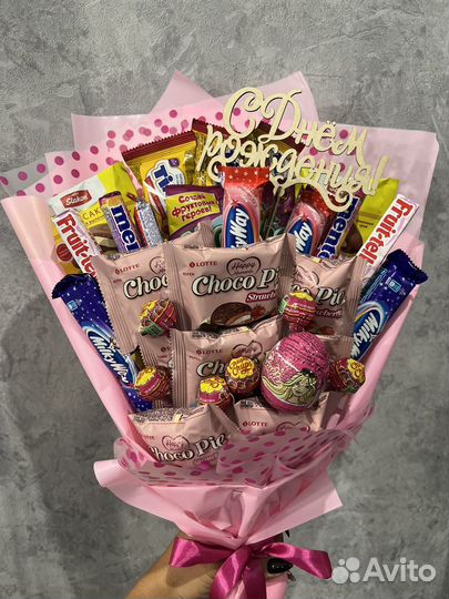 Сладкие букеты, сьедобные деские букеты