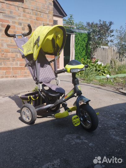 Велосипед коляска с ручкой