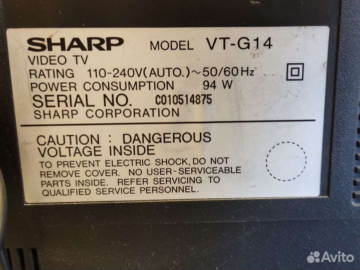 Телевизор sharp