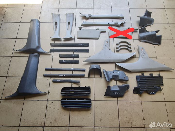 Пластик салона nissan primera P11