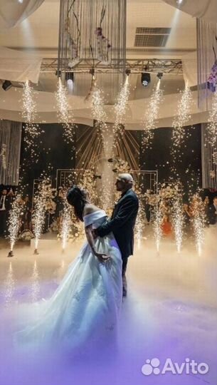 Тяжелый дым для первого танца на свадьбу