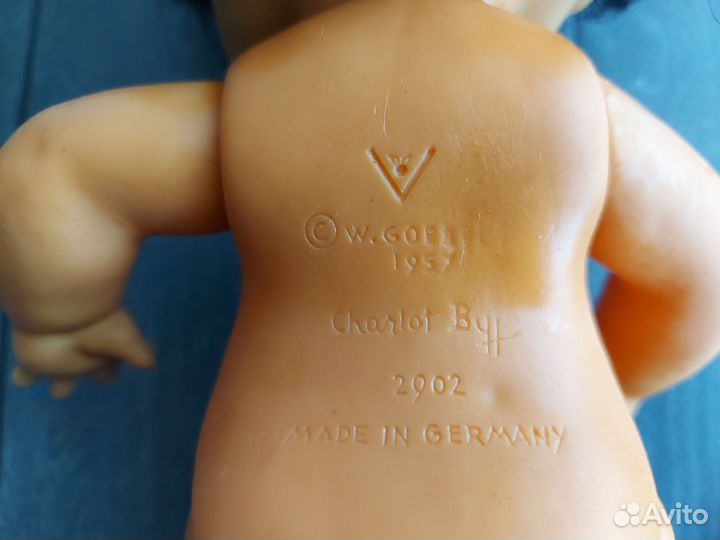 Кукла немецкая мальчик Charlot от W. Goebel 1957 г