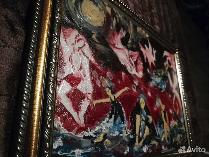 Картина на холсте маслом