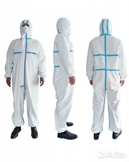 Одноразовый Медицинский защитный костюм (Тайвик)