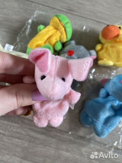 Пальчиковые куклы театр, игрушки на пальцы