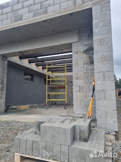 Блок строительный перегородочный (390х90х188)