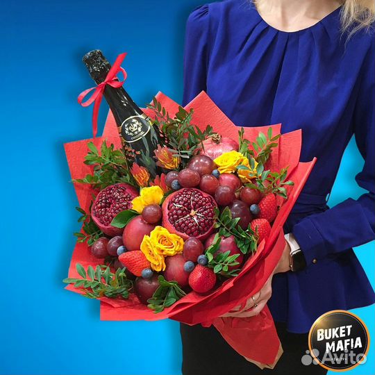 Фруктово-ягодный Букет, подарок на день рождения