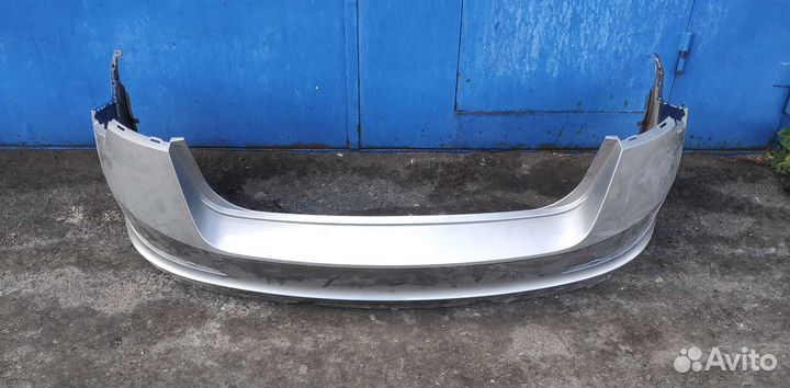 Заданий бампер Skoda rapid 2