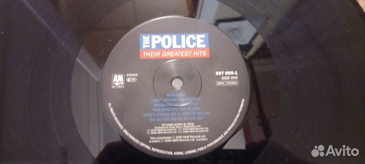 Виниловая пластинка - The Police - Their Greatest