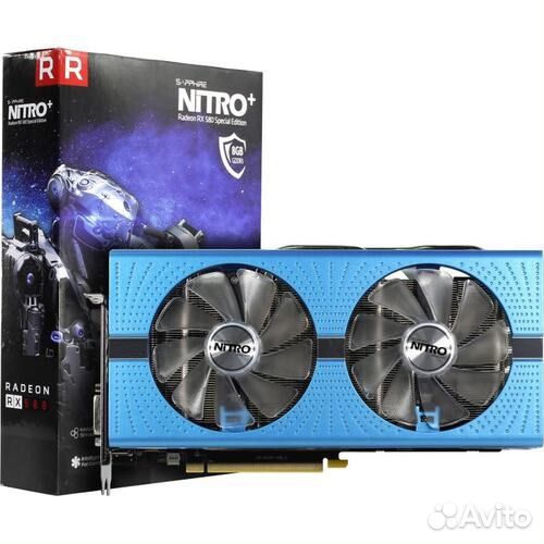 Sapphire rx 580 8gb nitro +